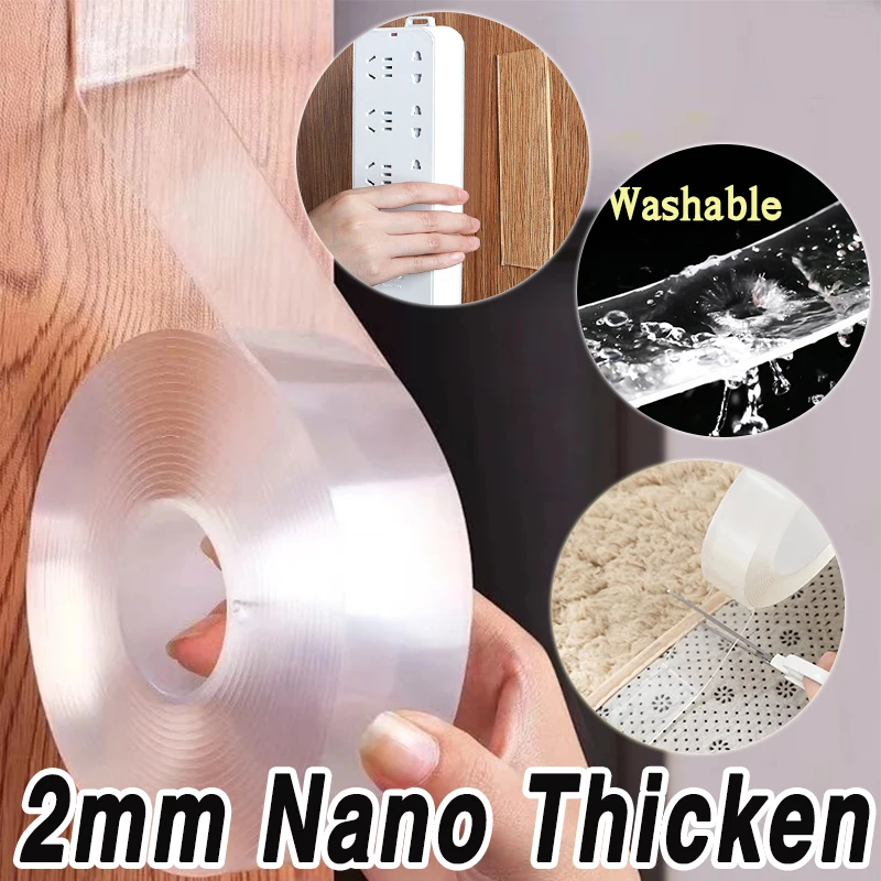 Ultra-Strength Waterproof Transparent Nano Tape