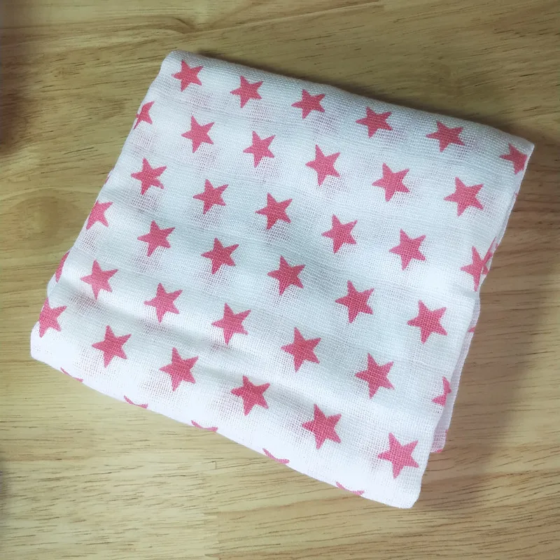 Baby Blankets Cotton Muslin Swaddle Newborn Gauze Wrap Receiving Blanket Kids Bath Towel Bibs 70*70 CM