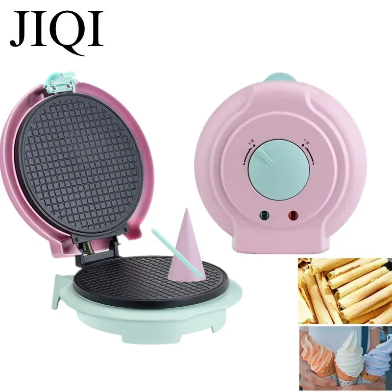 Electric Egg Roll Maker Ice Cream Cone Machine Crispy Egg Omelet Mold Crepe Baking Pan Non-stick coating Waffle Pancake Bakeware 3