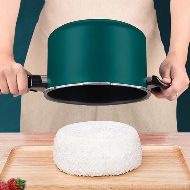 Non-stick Pressure Cooker Cooking Cast Iron Explosion-Proof Pressure Cooker Induction Cookers Gas Rice Cookers For Household 4