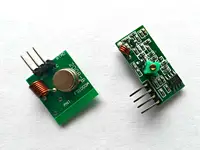 Kit de liaison de Module émetteur et récepteur RF 433Mhz, électronique intelligente, pour arduino/ARM/MCU WL, bricolage, 315MHZ/433MHZ sans fil 2