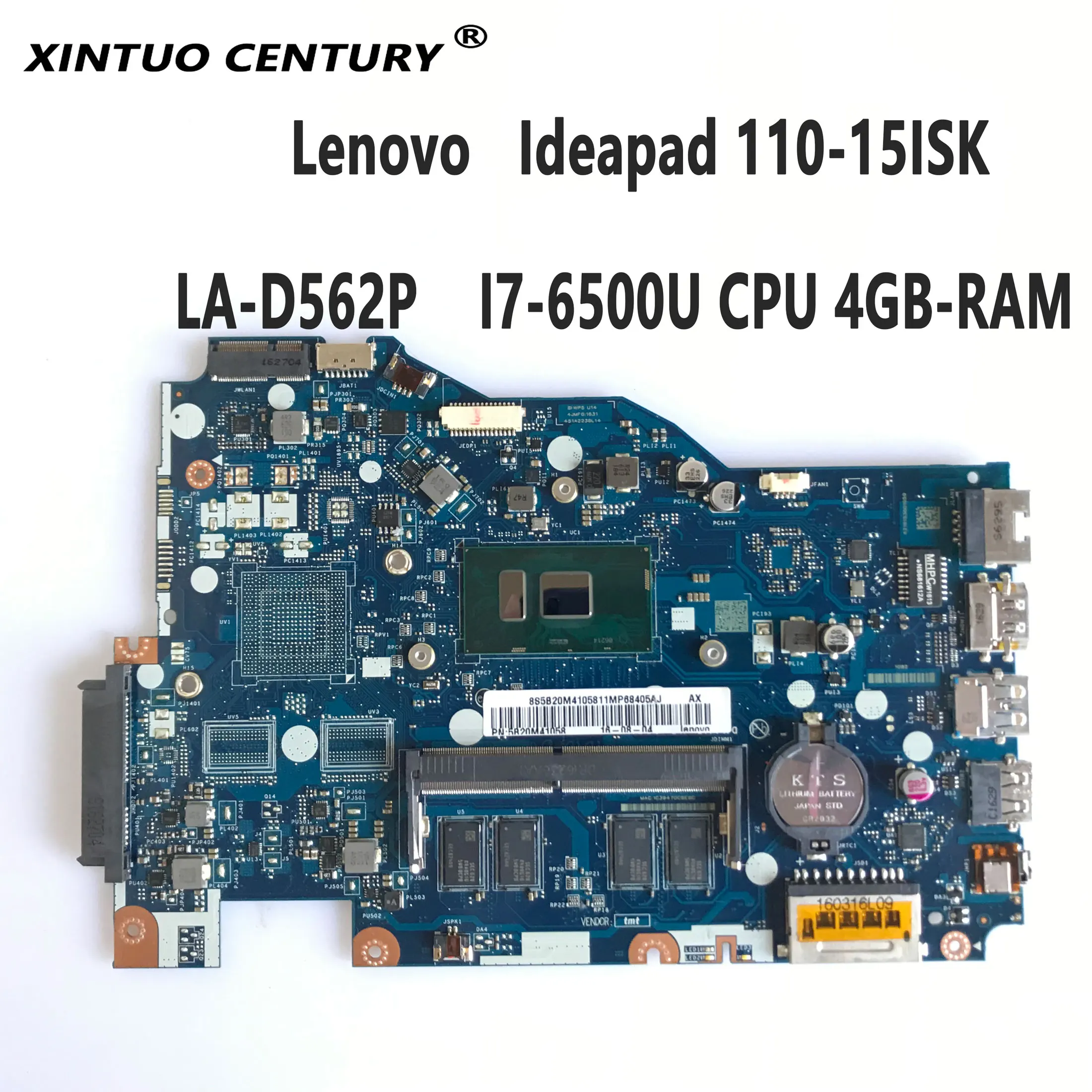 High Quality LA D562P Motherboard For Lenovo Ideapad 110 15ISK high-quality-la-d562p-motherboard-for-lenovo-ideapad-110-15isk