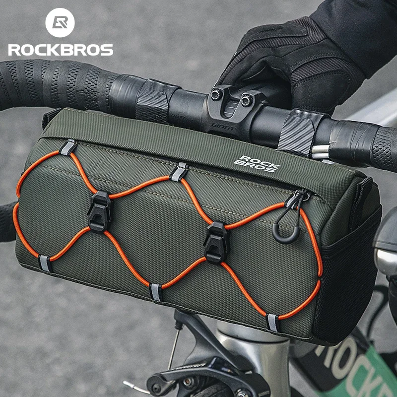 

ROCKBROS 2.2L Bicycle Bag Portable Rainproof Road Bike Handlebar Bag Multifunction Shoulder Bags Cycling Mtb Bike Accessories
