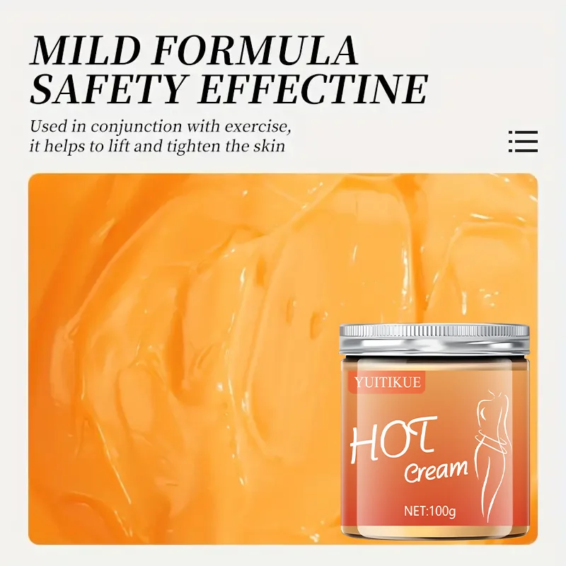 Crema corporal de sensación cálida
