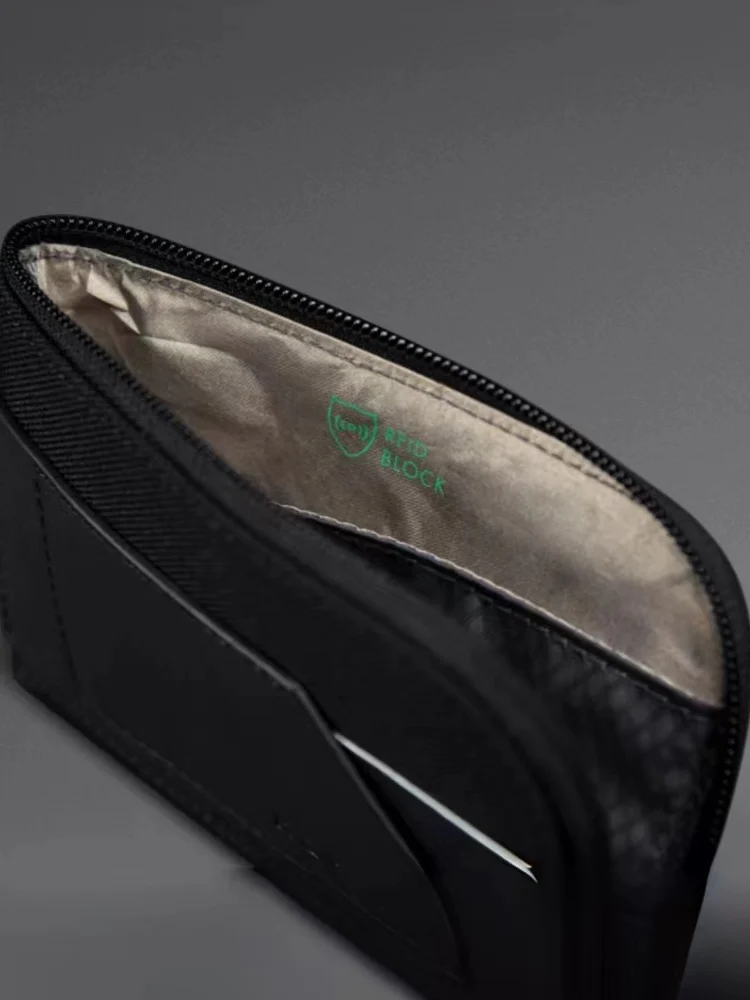 Kingsons Korin Designs HubWallet Men RFID Wallet Business Passport Black - Image 4