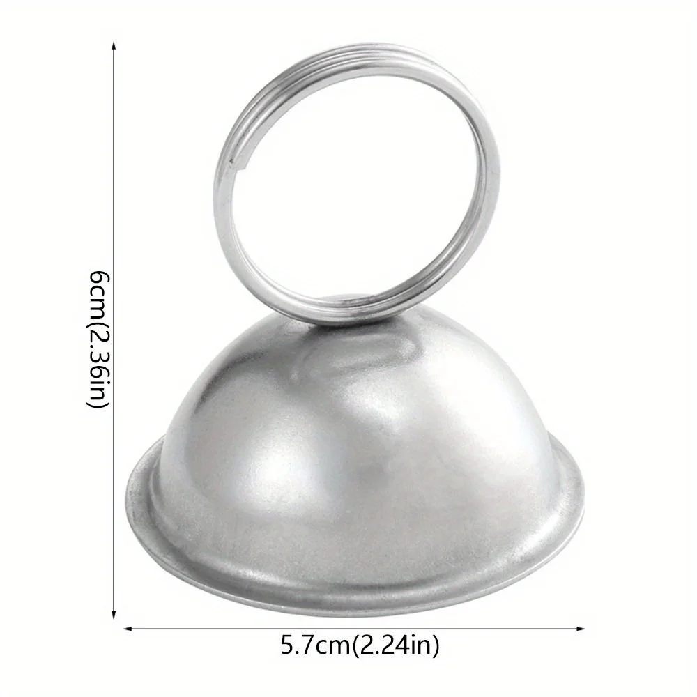Sleek Stainless Steel Minimalist Card Display Holder