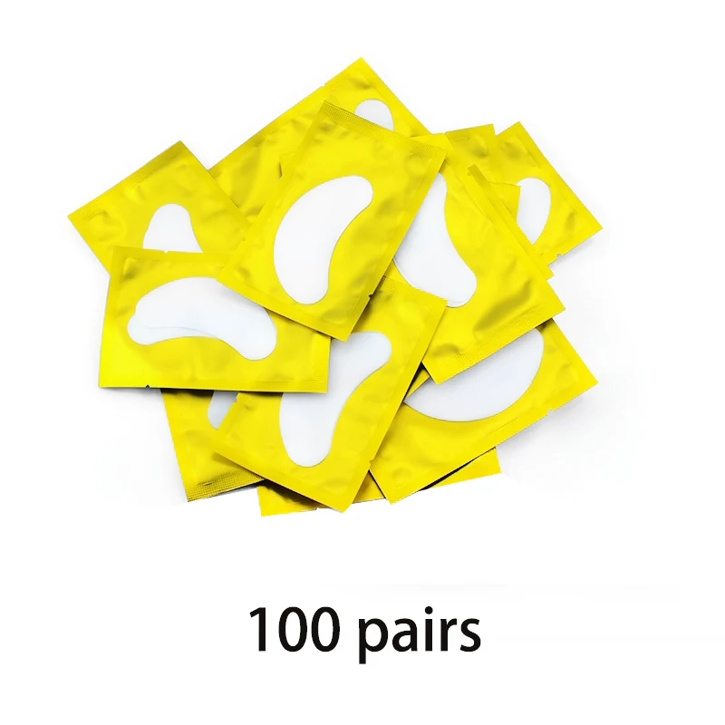 100 pairs Yellow