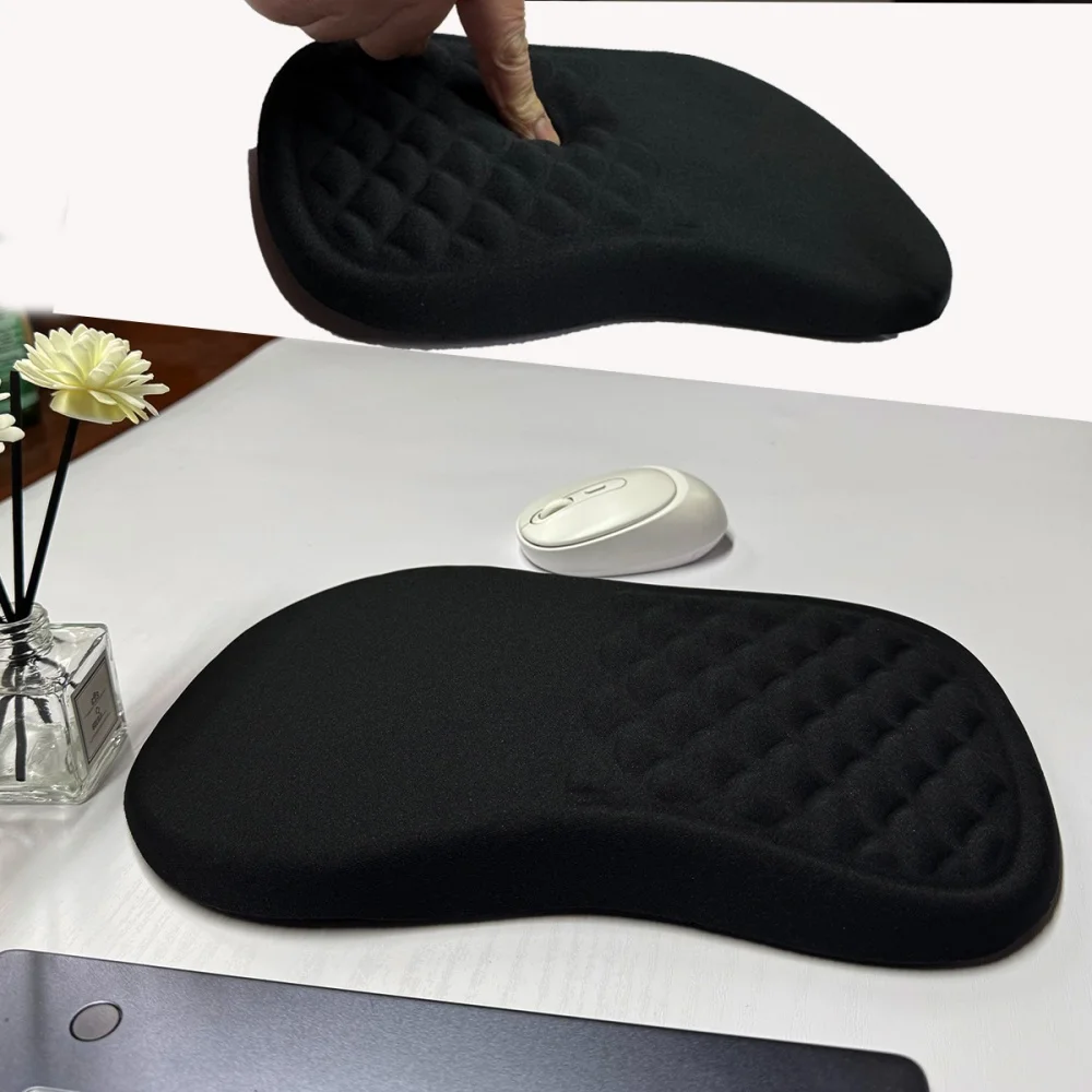 Ergonomic Wrist Rest Mouse Pad Comfortable Wrist Support Non Slip High Elastic Memory Cotton Mousepad For PC Laptop Computer 5