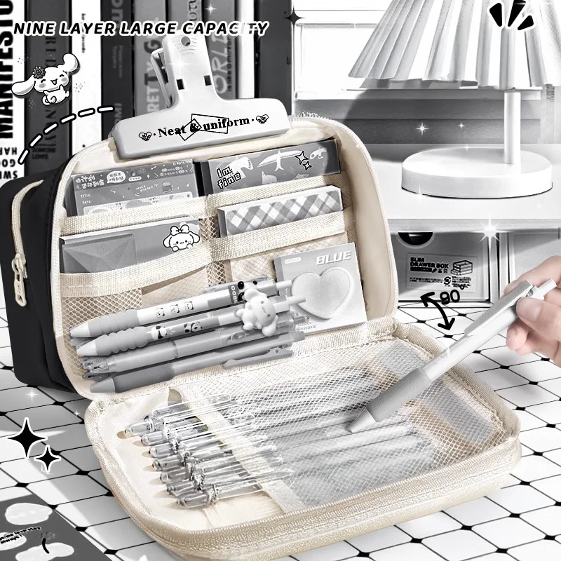 Inkpals Black Pencil Case 5