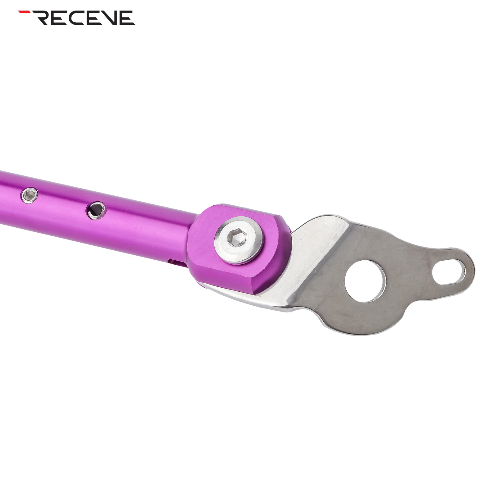 RECEVE Folding Bicycle Kickstand 406 Aluminum Alloy Foot Support Bike Kickstand Parking Stand Footrest for DaHon S20 P9 FNHON