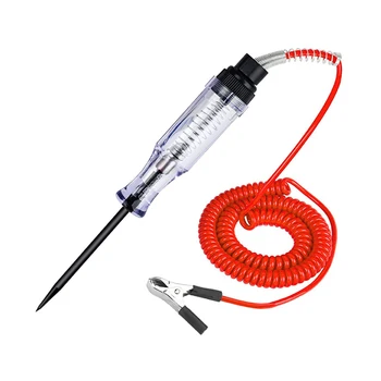 Diagnostic Test Tools Car Circuit Tester Auto Automotive Light Probe Pen DC 6V 12V 24V Test Automotive Motorcycle Accessories ﻿