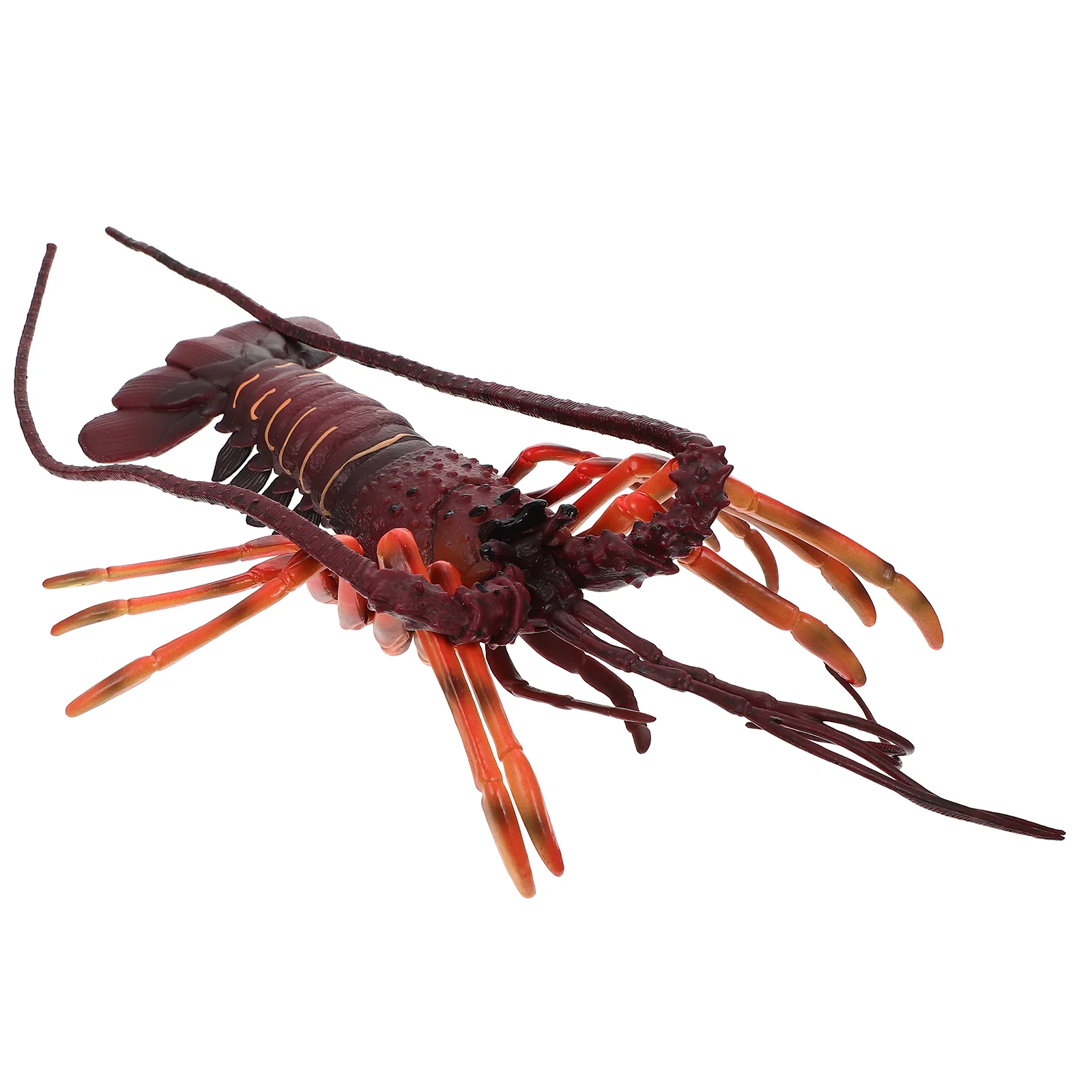 

English title: Big Fake Lobster Artificial Lifelike Lobster Seafood Model Plastic Marine Animals Desktop Decoration