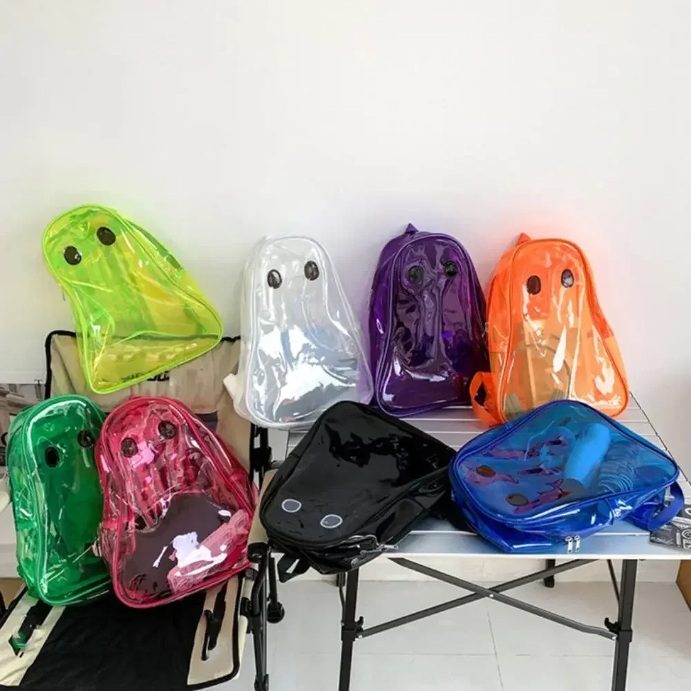 PVC Transparent Backpack for Boys and Girls