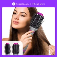 One Step Hair Blower Brush 360 Rotating Power Cable Hot Air Paddle Styling Brush Negative Ion Generator Curling Combair Straigh 1