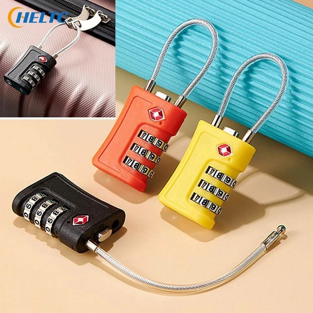 Serrure TSA Intelligente pour Bagages de Voyage, Valise, Cadenas à Code  Antivol, Peintures, Mot de Passe, Haute Sécurité, 1 Pièce - AliExpress