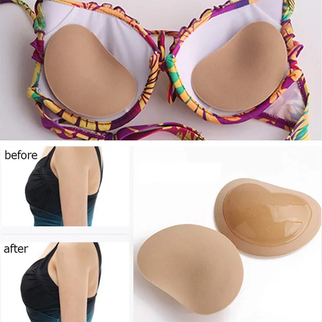 3 Paia Imbottiture Reggiseno Push-Up Autoadesive - Rinforza E Aumenta Il Seno - Foto 6