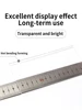 A4 Acrylic Panel Price Display Rack A5 Double-Sided Transparent Clothing Store Price Tag A6 Milk Tea Shop Desktop Price Display 3