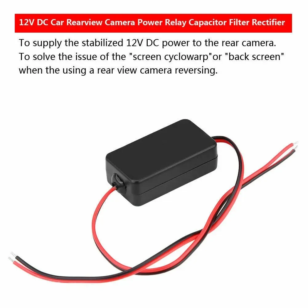 Cavo Raddrizzatore Per Telecamera Di Retromarcia - Filtro Segnale 12V Per Auto Tedesche/americane