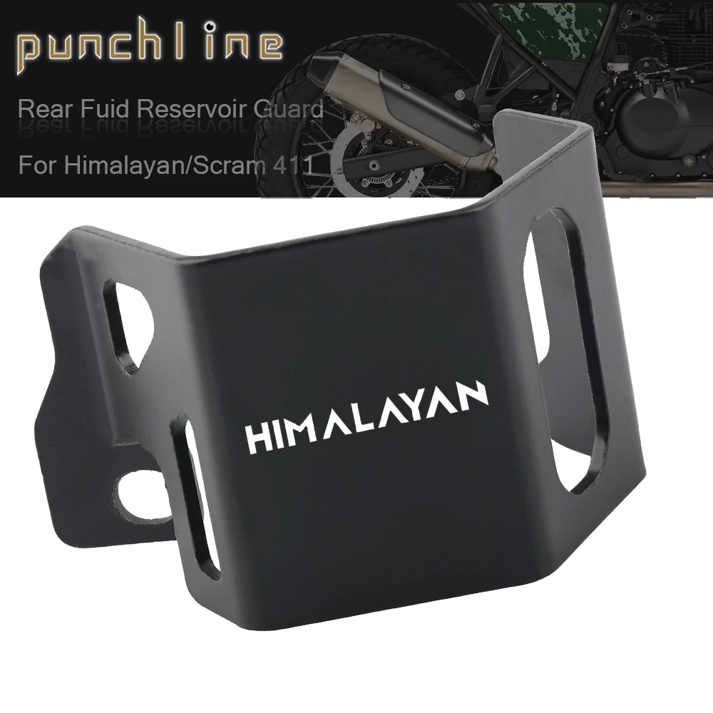 Fit Himalayan 2018-2023 Rear Brake Fluid Reservoir Guard For SCRAM 411 2021-2023 Oil Cap Cover Protector