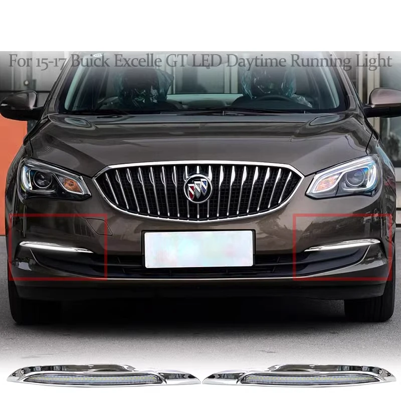 

Suitable For 15-17 Buick Excelle Daytime Running Lights, Turn Signal Strobe, New Excelle Modified Led Lights, Daytime Running Li