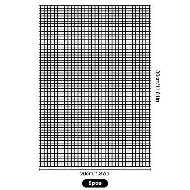 5Db Virág Edény Lyuk Hálónövény Téglalap Alakú Szivárgásálló Háló Pad Képernyő Lélegző Vízelvezető Kertészet - Image 6