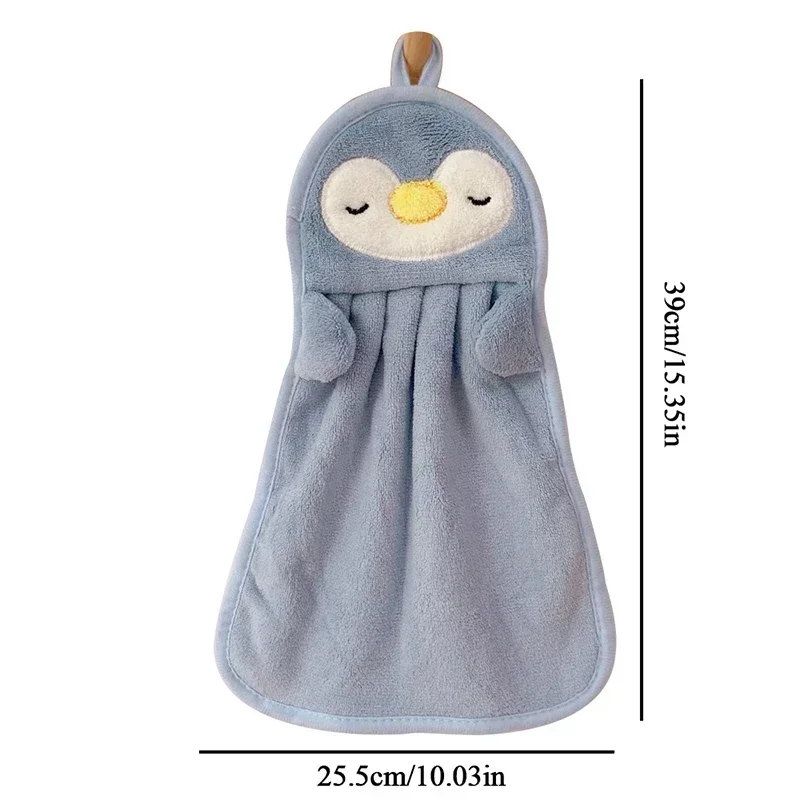 Asciugamani da bagno Asciugamano in microfibra Salviette per bambini Fazzoletto in velluto corallo extra spesso Asciugamano assorbente per animali dei cartoni animati per bambini - immagine 6