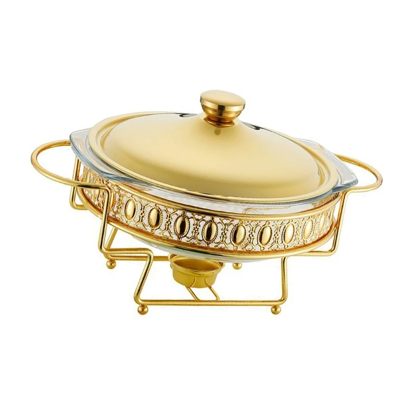 Multipurpose Glass Hot Pots Thermostatic Cooker for Heating and Serving