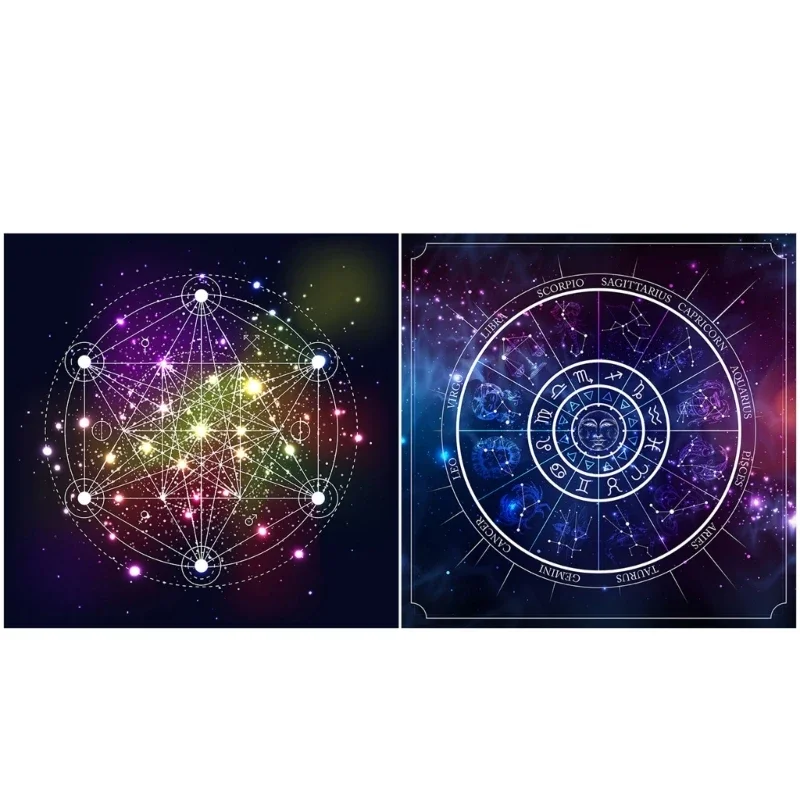 

Стол Таро, ткань для алтаря, метафизический коврик для настольной игры, алтарь для гадания, скатерть, коврик для настольной