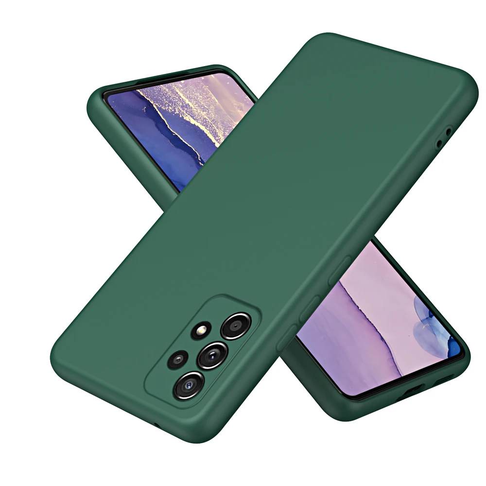 Premium Liquid Silicone Phone Case - Sleek and Durable Protection Cover