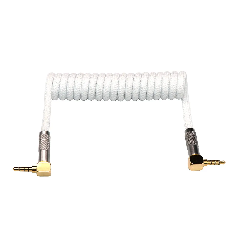 angitu diy soble keyboard coiled trrs handmake split audio directions noir blanc personnaliser