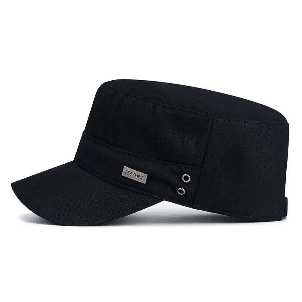 Șapcă de baseball cu vârf plat pentru bărbați, din bumbac simplu, la modă, cu vârf, stil casual, vânzare fierbinte, Four Seasons, pălărie de soare pentru navetiști_voghion.com