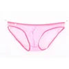 Men's underwear, gauze bag, low rise Briefs, solid color, European code C-034 6