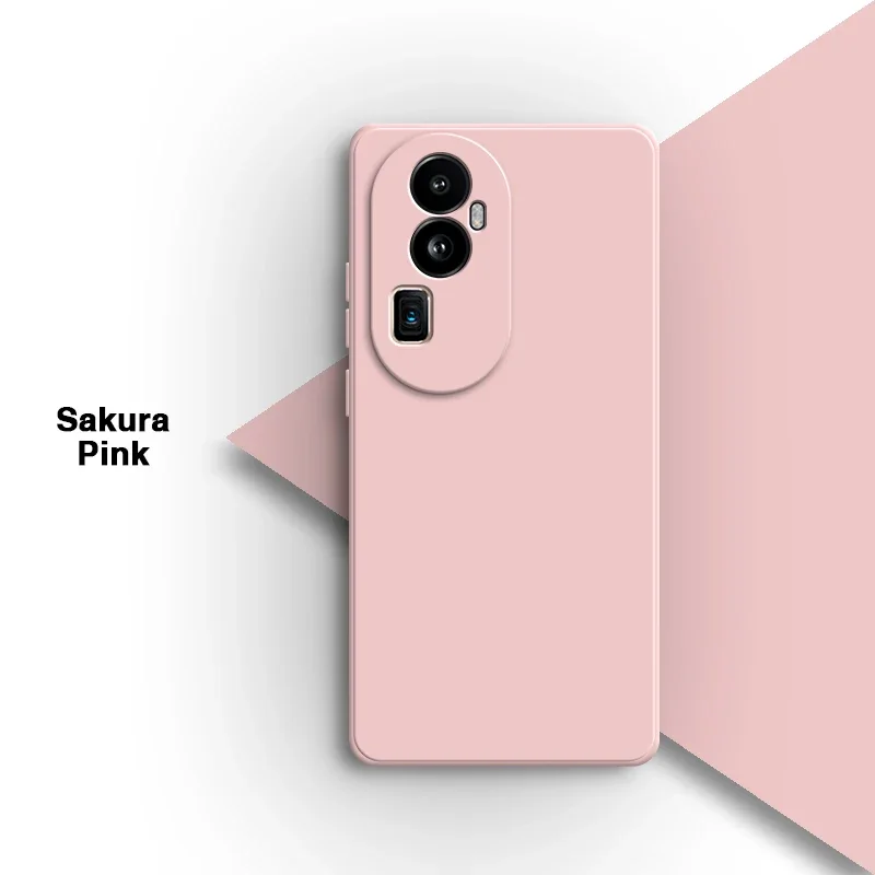 Candy Color Soft Liquid Silicone Back Case with Camera Protection