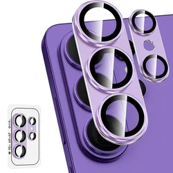 Premium Aluminum Alloy Camera Lens Protector with AR Tempered Glass and Drop Protection - Galaxy S26 Ultra (PURPLE)