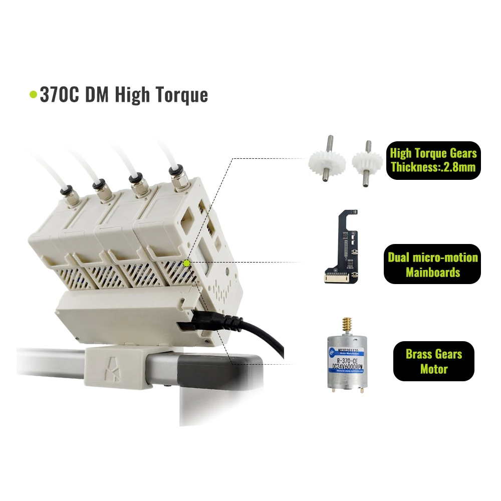 BMCU 370C 多色印刷コントローラー(新品） Tree Tribe BMCU 370C DM AMS Lite デュアルマイクロスイッチ高トルク