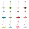 Miniature Holder Stand for Play House Mini Dolls Role Play DIY Blyth Toy Accessory Girls Party Supply 11Colors 6