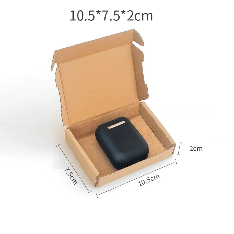 Boîtes de courrier en carton 10.5x7.5x2cm, boîte d'avion pour petites entreprises, emballage d'expédition de cadeaux, avion 10 pièces/lot