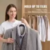 Hangers, 11lbs Load-Bearing, 50 Pack Black Velvet Hangers with 360 Degree Swivel Hook & 0.2 in Ultra-Thin Design, Non-Slip Spac 4