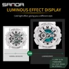 Sanda New Style Korea Edition Youth Night Light Electronic Movement Fashion Fashion Student Watch 3