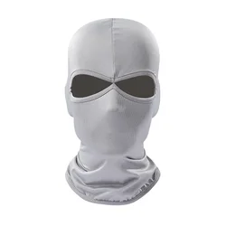 Enhanced Tactical Full Face Cover Balaclava Hat for Outdoor Sports - Sun and Winter Protection Ski Mask (GRAY)