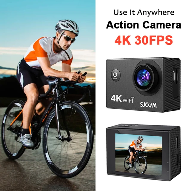 SJCAM SJ4000 Air Action Camera with 4K Video 30M Waterproof 2.4G WiFi Sports Camera Action Cam Sports Camera bicycle motorcycles