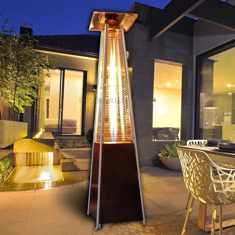 Modern Metal Heaters for Garden Supplie Outdoor Fire Fireplace Creative  Tower Personality Winter Outdoor Courtyard Heating Stove - AliExpress