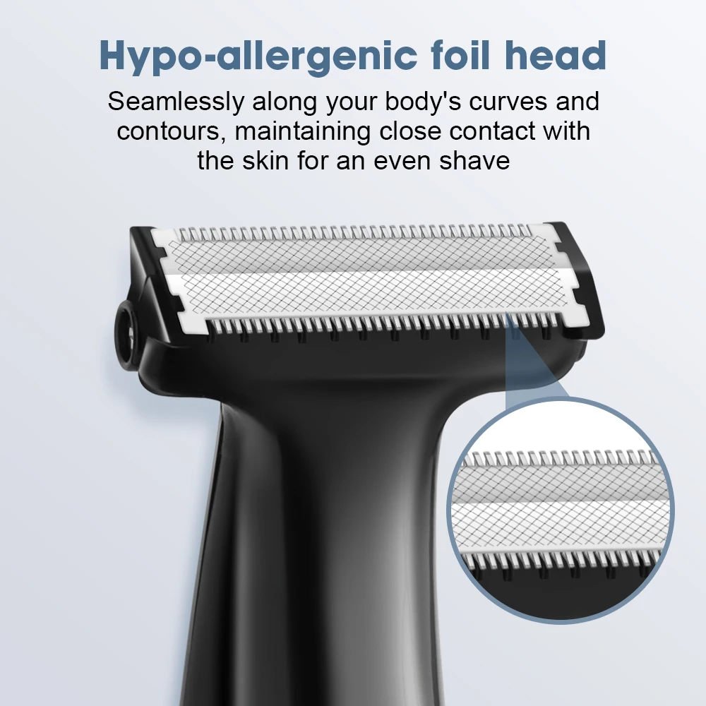 케메이 1910 전기 면도기 바디 트리머 남성용 면도기 헤어 트리머 얼굴 관리 충전식 전기 면도기 수염 면도기