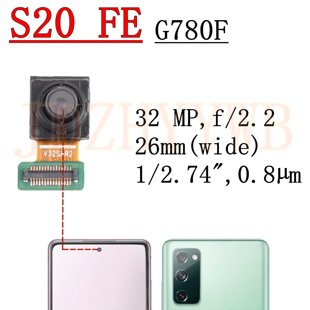 Enhanced Camera Module for Samsung Smartphones - High-Resolution Front and Rear Camera with Flex Cable