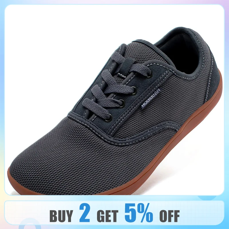 Hobibear Scarpe A Punta Larga Per Sneaker Da Passeggio A Piedi Nudi Unisex Minimalista Traspirante Confortevole All'Aperto
