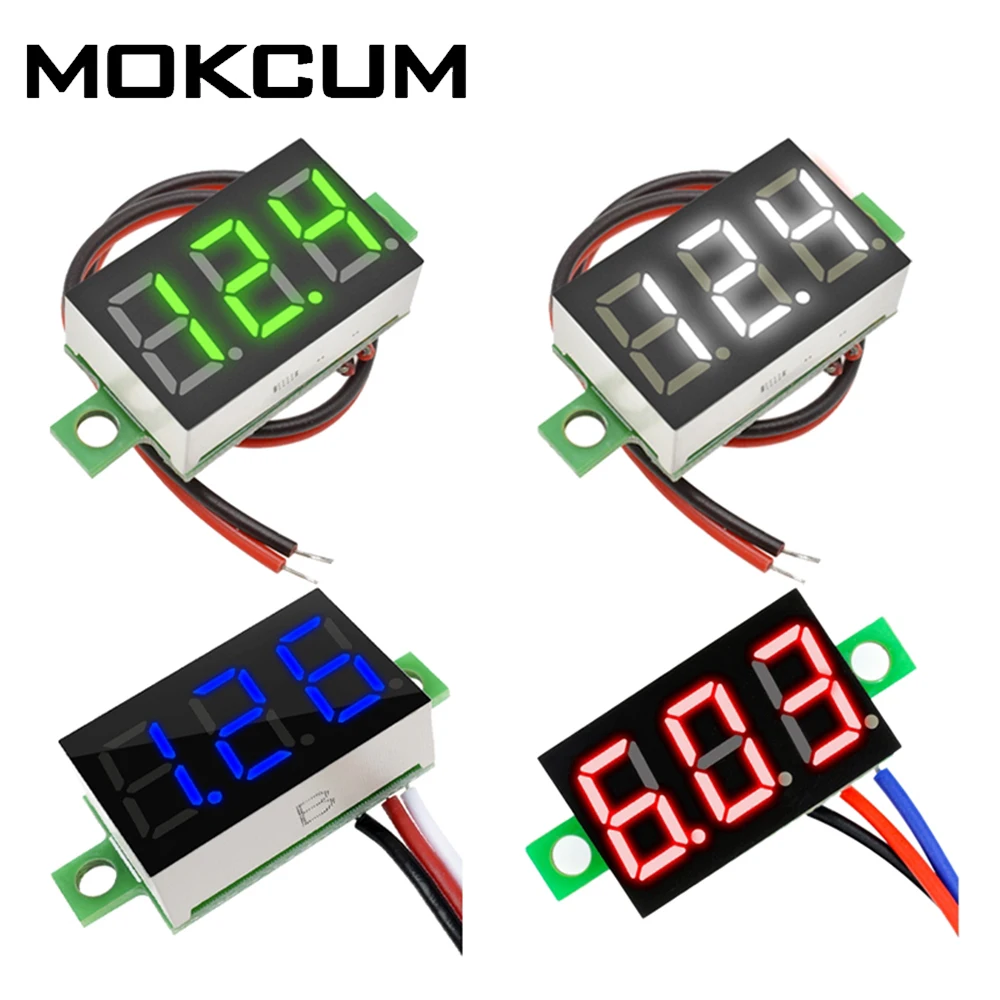 Thermomètre Numérique Avec Sonde NTC - Affichage LED 0.56", Plage -50 à 110°C, Alimentation 5-12V DC