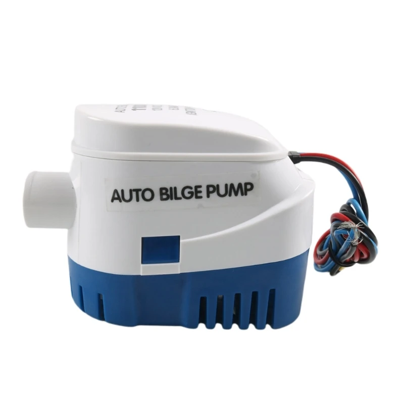 

Durable 12V 1100GPH Auto Submersible with Float Plastic Bilge D7WD