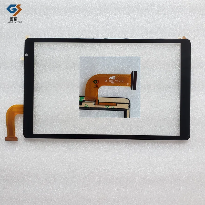 

Black 8Inch New P/N MS1906A-FPC V1.0 Tablet Capacitive Touch Screen Digitizer Sensor External Glass Panel