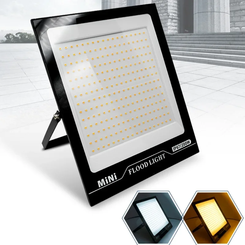 10W 20W 30W 50W 100W 150W LED Floodlight Lens Warm/Cold White Light 220V IP67 Spotlight Outdoor