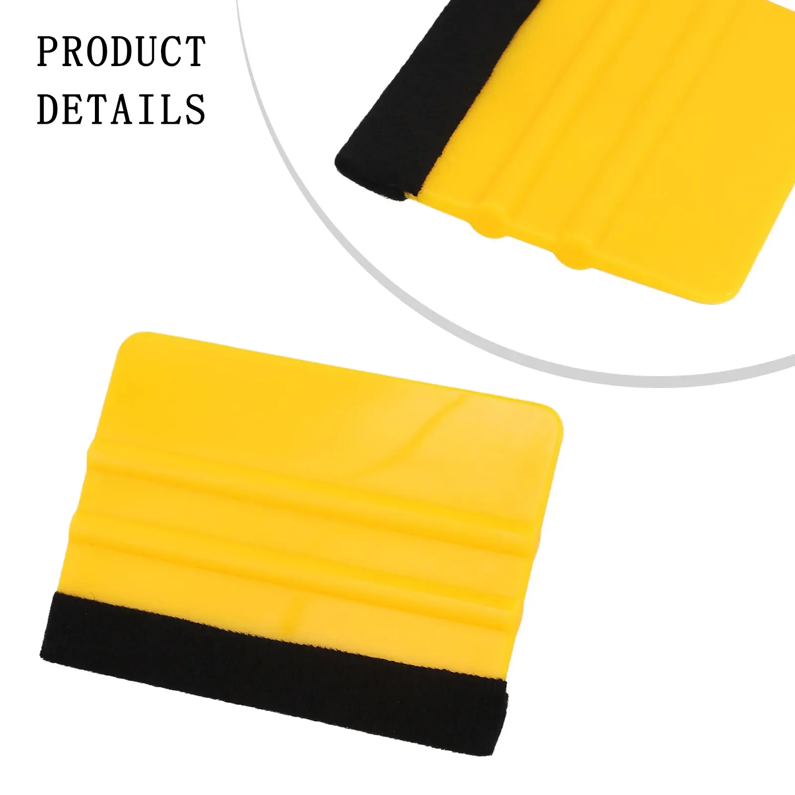 Squeegee Felt Edge Scraper Car Decals Vinyl Wrapping Spatula Tool PE Plastic Hard Scraper Cutter Wall Stickers Smoother